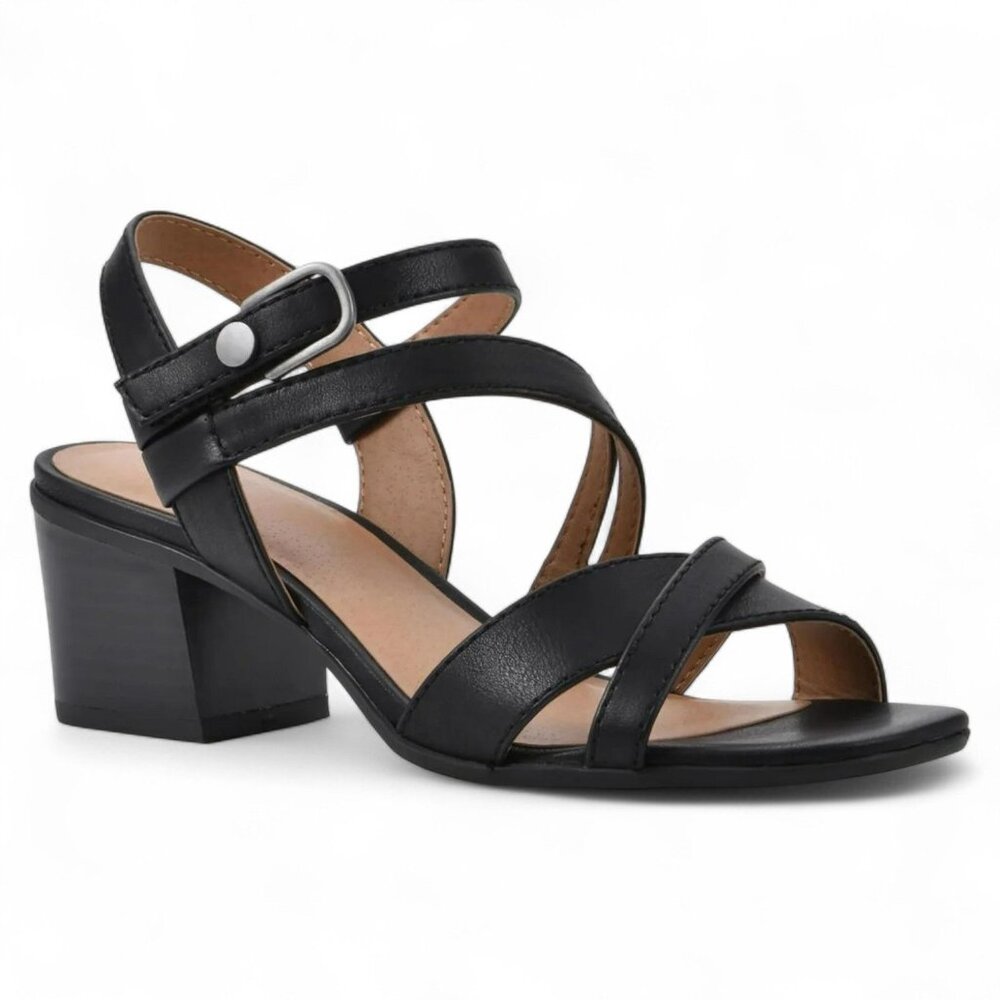 Womens White Mountain Let Go Strappy Sandals